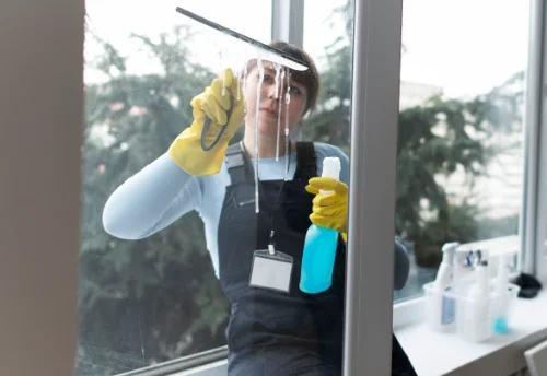 Nettoyage de vitres intérieures et extérieures à Sauvat